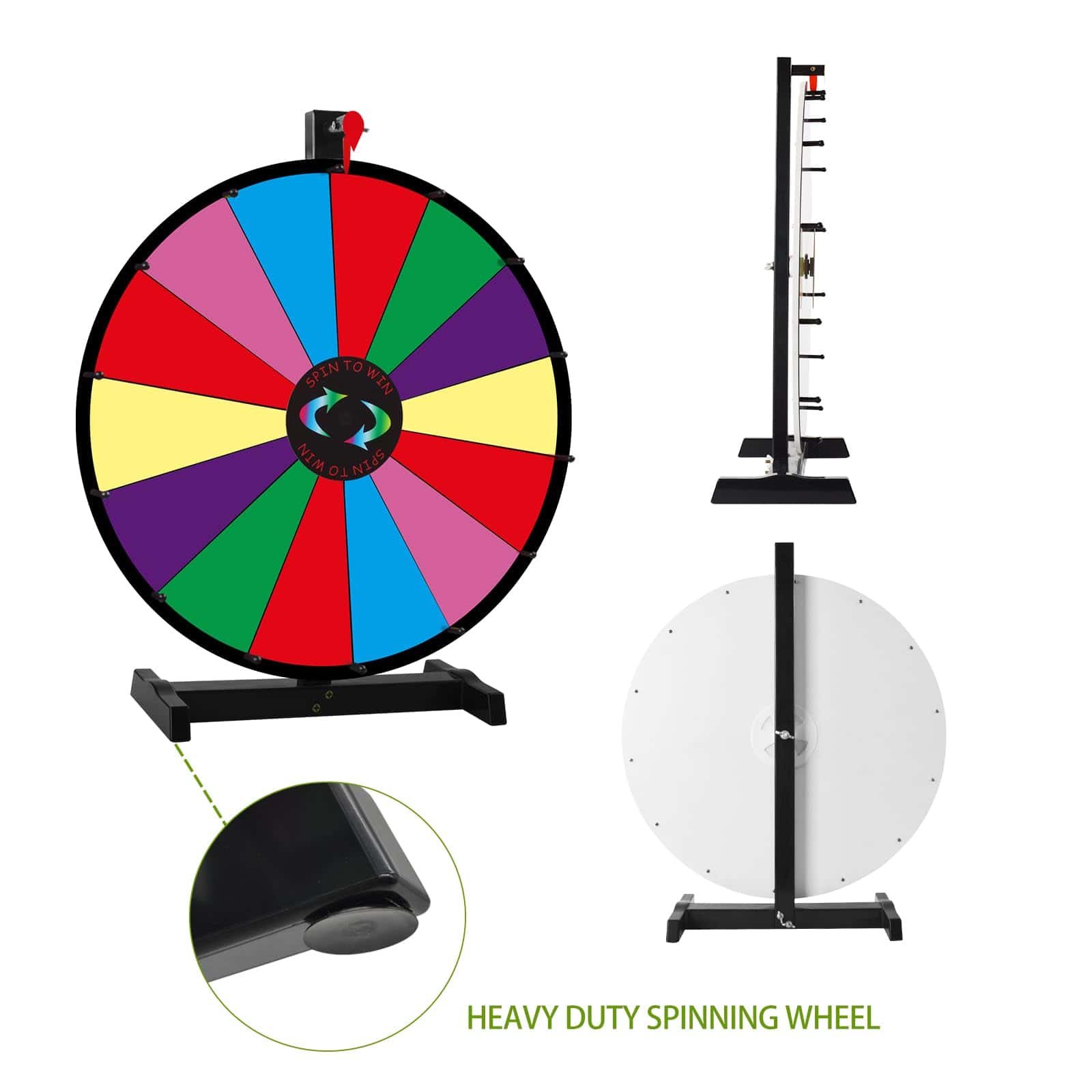 Rueda Giratoria WJTQTBT de 18 pulgadas para Premios, 14 - Imagen 7