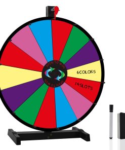 Rueda Giratoria WJTQTBT de 18 pulgadas para Premios, 14