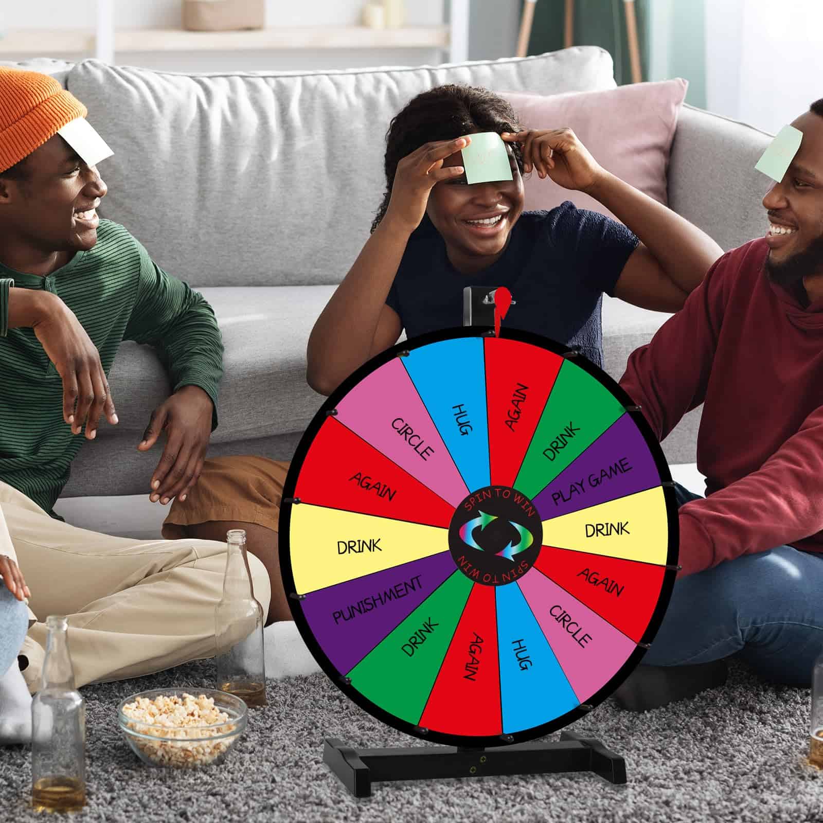 Rueda Giratoria WJTQTBT de 18 pulgadas para Premios, 14 - Imagen 6