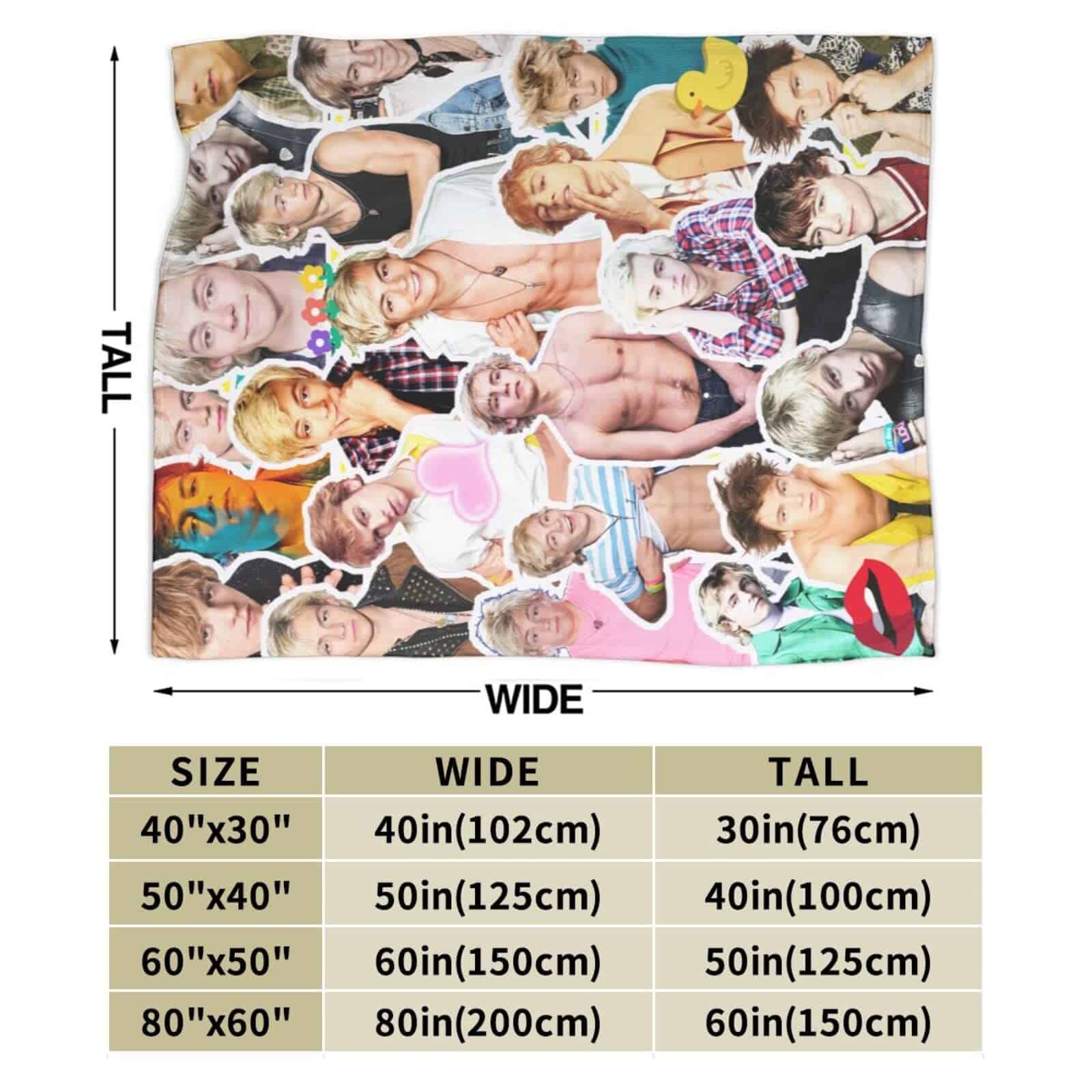 Manta Ross Lynch Suave y Cómoda para Regalo de Sofá - Imagen 10