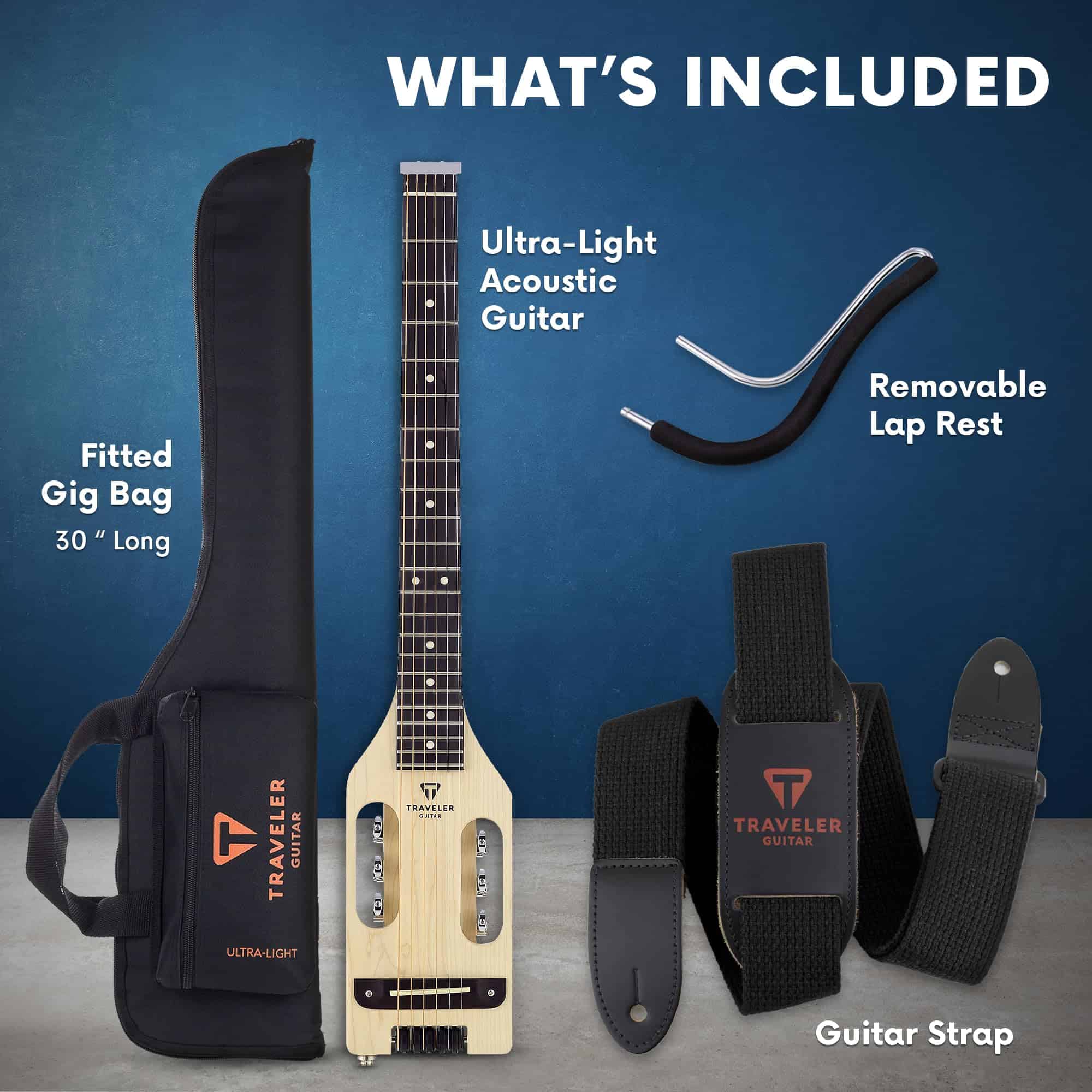 Traveler Guitar Ultra-Light Acoustic Maple Bundle | - Imagen 6