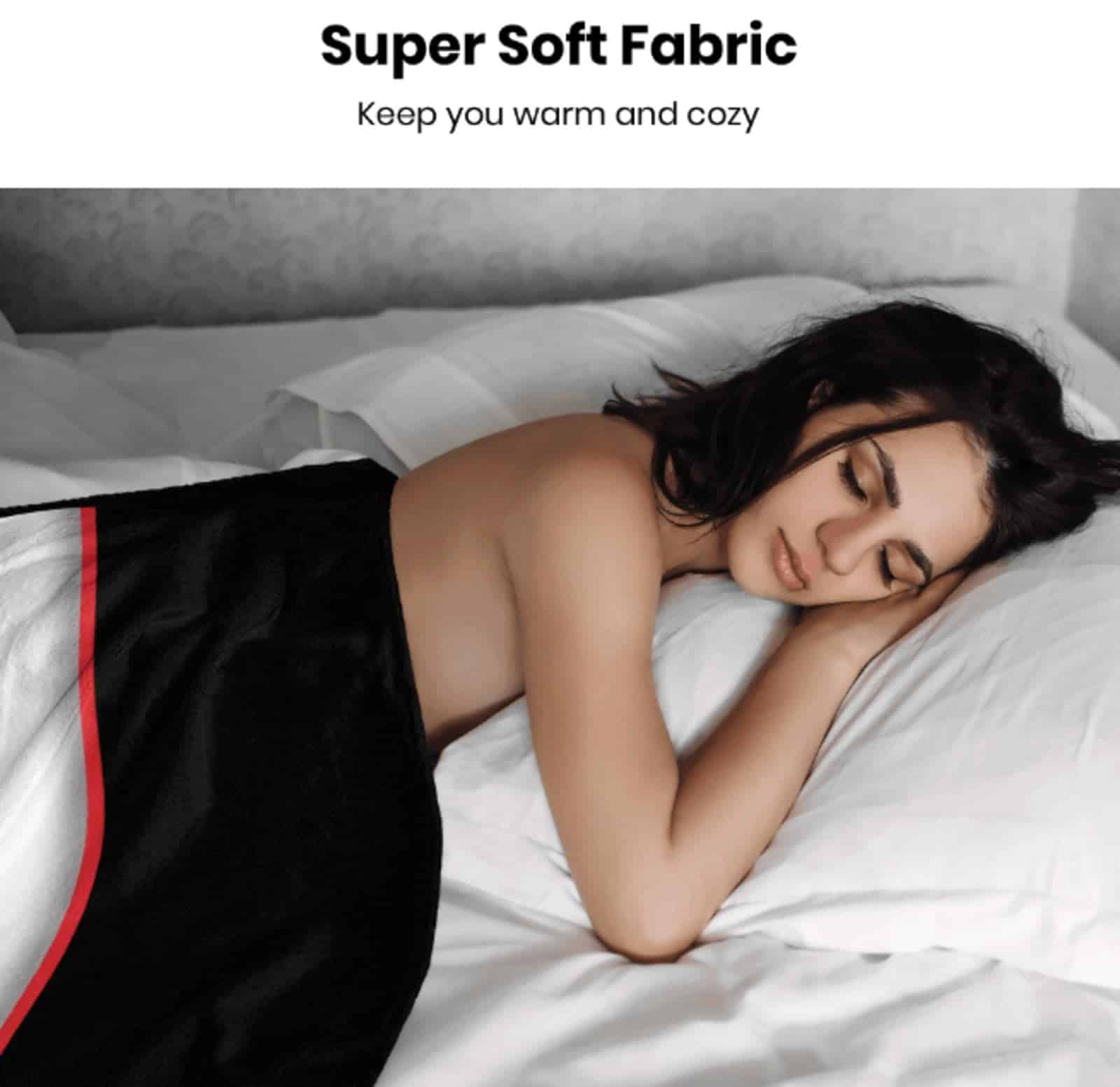 Manta de Franela Súper Suave que no Suelta Pelusas, - Imagen 6