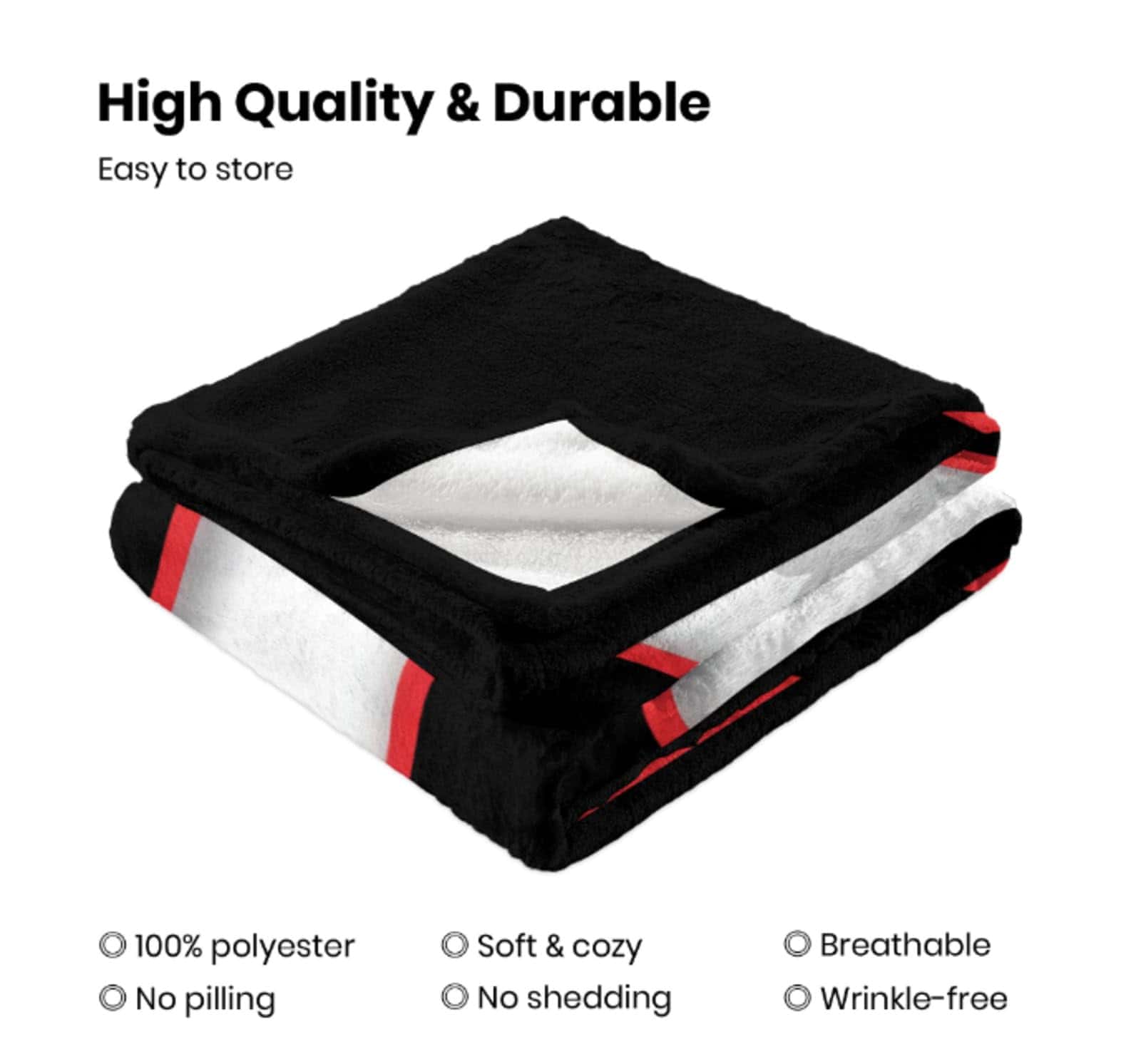 Manta de Franela Súper Suave que no Suelta Pelusas, - Imagen 3