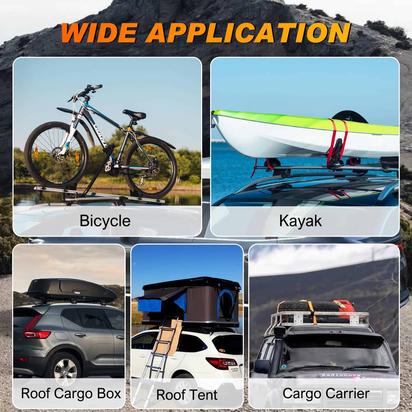 Barras Transversales de Techo Nilight Compatible con Toyota - Imagen 7