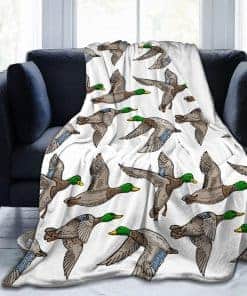 Manta de Pato Real, Divertida Manta de Forro Polar, Suave y