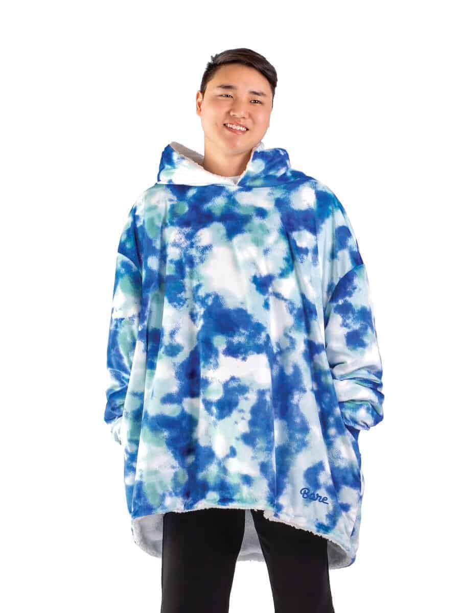 Manta Sherpa Con Capucha de Bare Home - Manta Ponible Extra