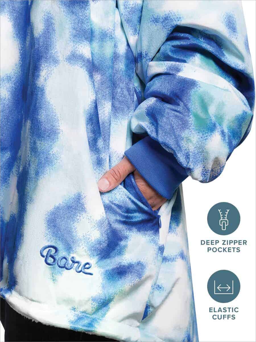 Manta Sherpa Con Capucha de Bare Home - Manta Ponible Extra - Imagen 6