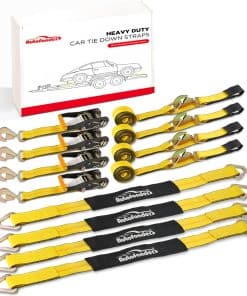 Juego de Correas de Amarre para Automóviles para Remolques