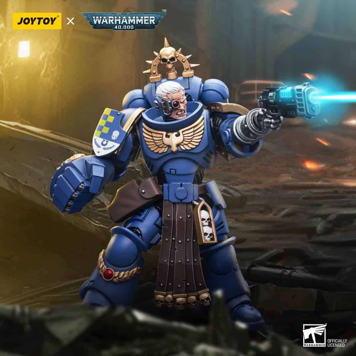 Figura de acción Joytoy 1/18 Warhammer 40k -Puño de Poder - Imagen 5