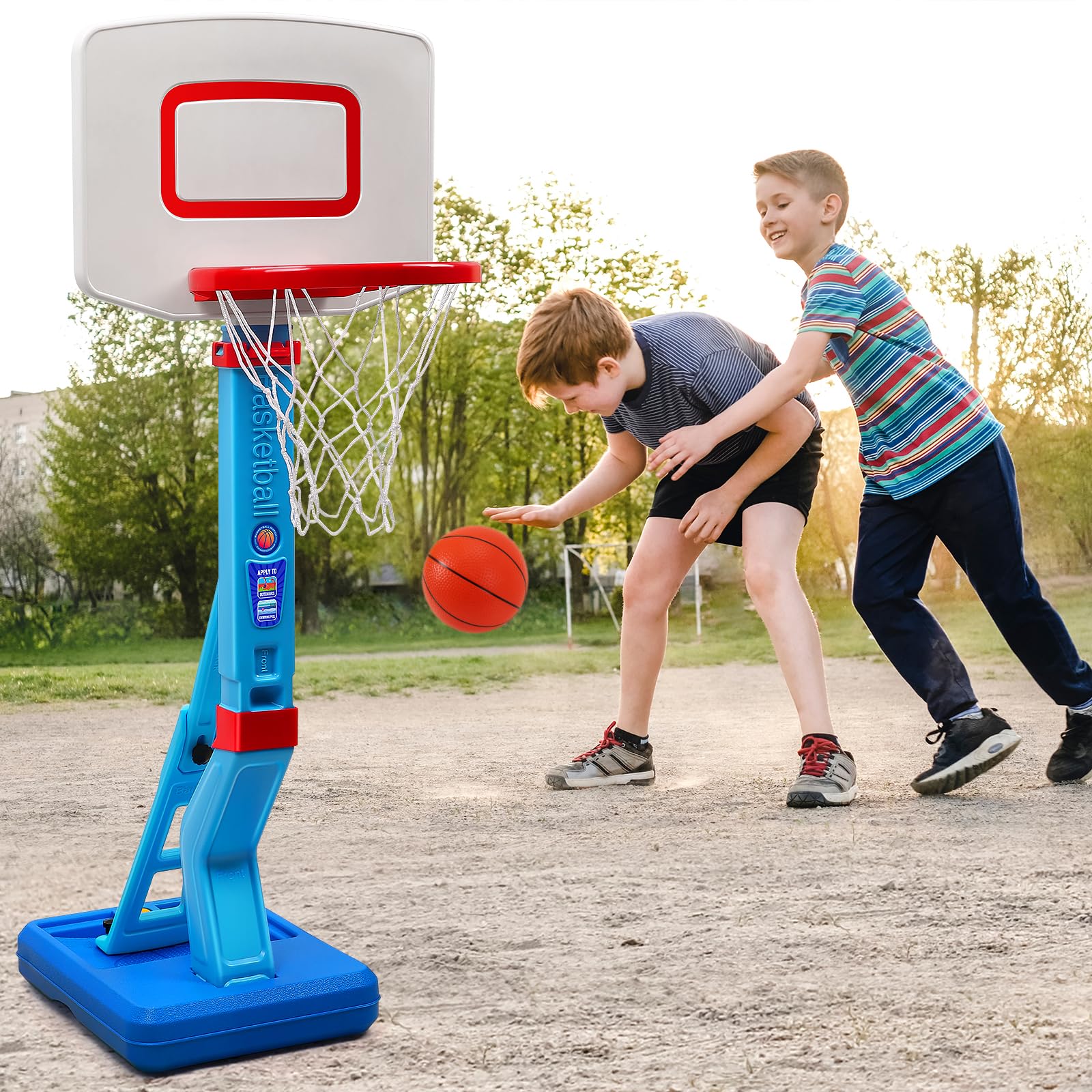 Aro de Baloncesto para Niños Pequeños de 1 a 3 años, Aro de - Imagen 8