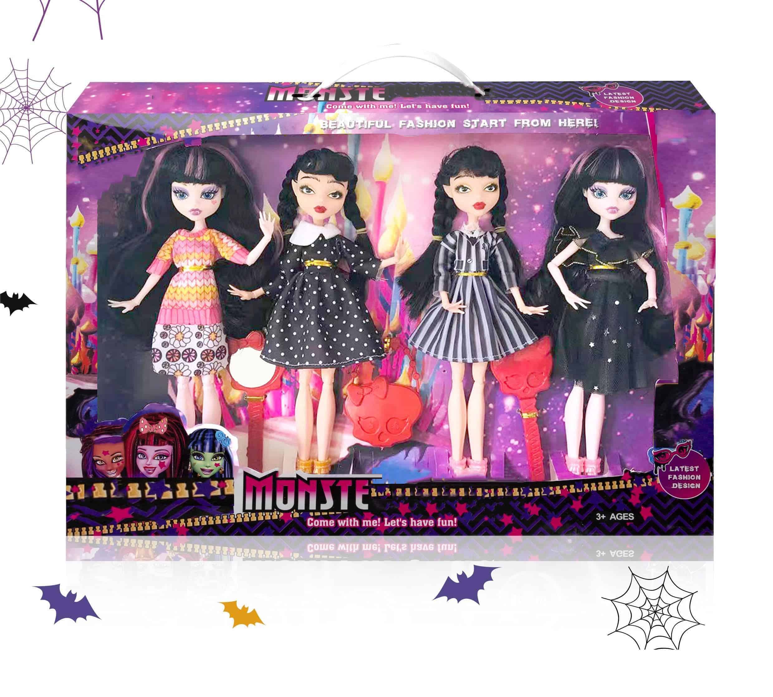 Muñecas Fashion High 12 pulgadas Monster Girl & Wednesday