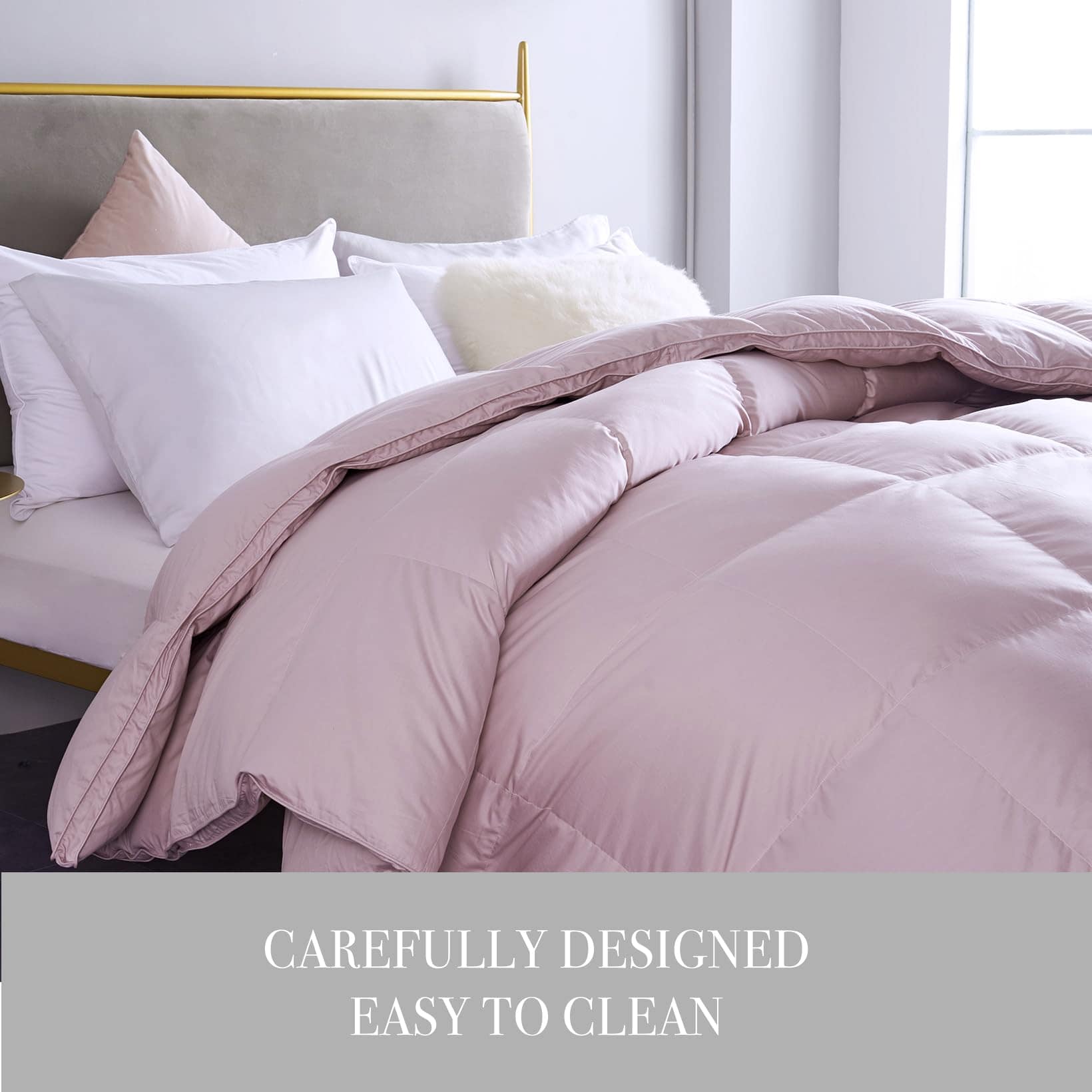 Edredón de Lujo SOTHLIFE Luxury Queen Goose Down Winter - - Imagen 4