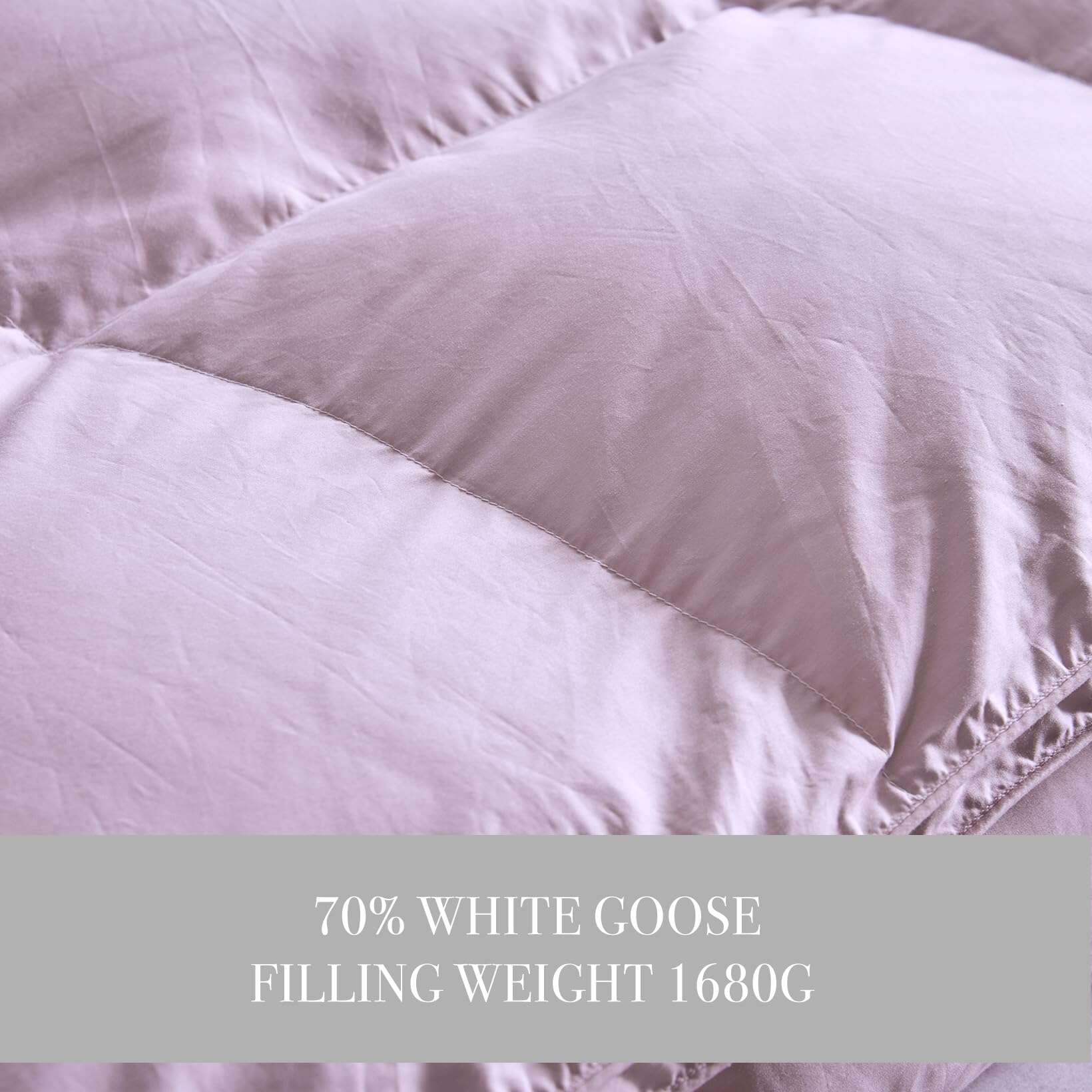 Edredón de Lujo SOTHLIFE Luxury Queen Goose Down Winter - - Imagen 8