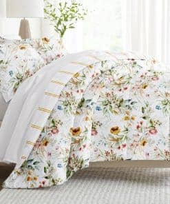 Juego de Edredón Reversible Tamaño Twin de -Chintz Floral St