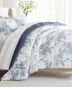 Conjunto de Edredón Reversible de Tamaño Twin de Linen