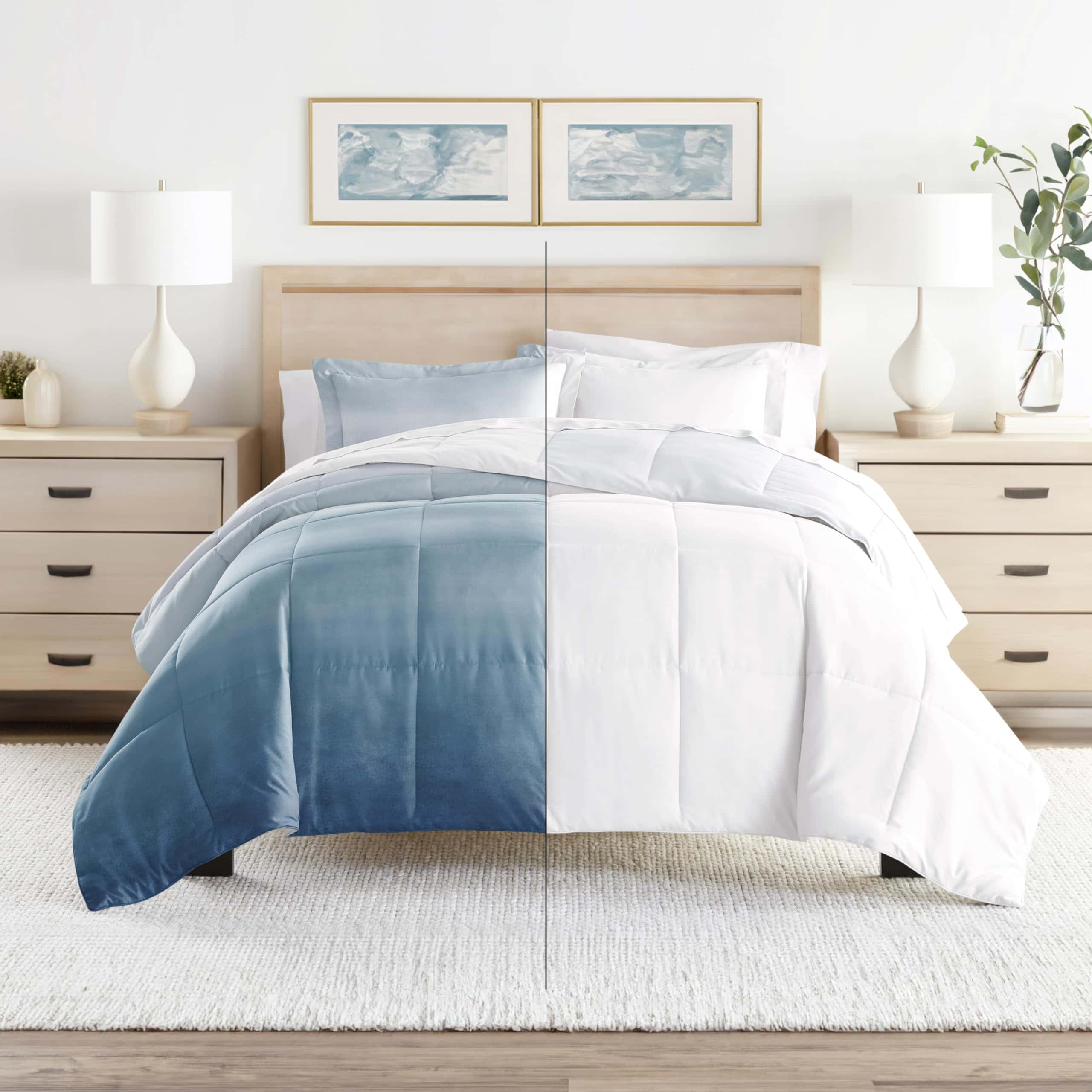 Juego de Edredón Reversible Tamaño King (3 Piezas) - Lleve - Imagen 3