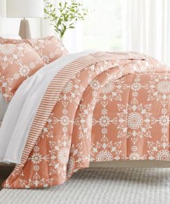 Juego de edredón reversible Linen Market para cama King