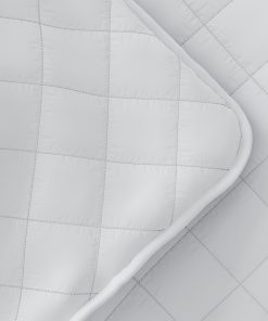 Edredón Queen Diamond Gris Claro