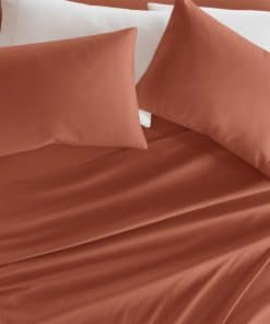 Sábanas de Cama Linen Market para Cama King Size (Arcilla)