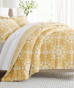 Set de Edredón Reversible para Cama Individual (2 Piezas) -