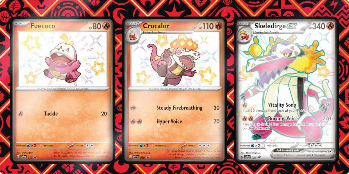 POKEMON TCG: Scarlet and Violet: PALDEAN Fates: POKEMON EX - Imagen 3