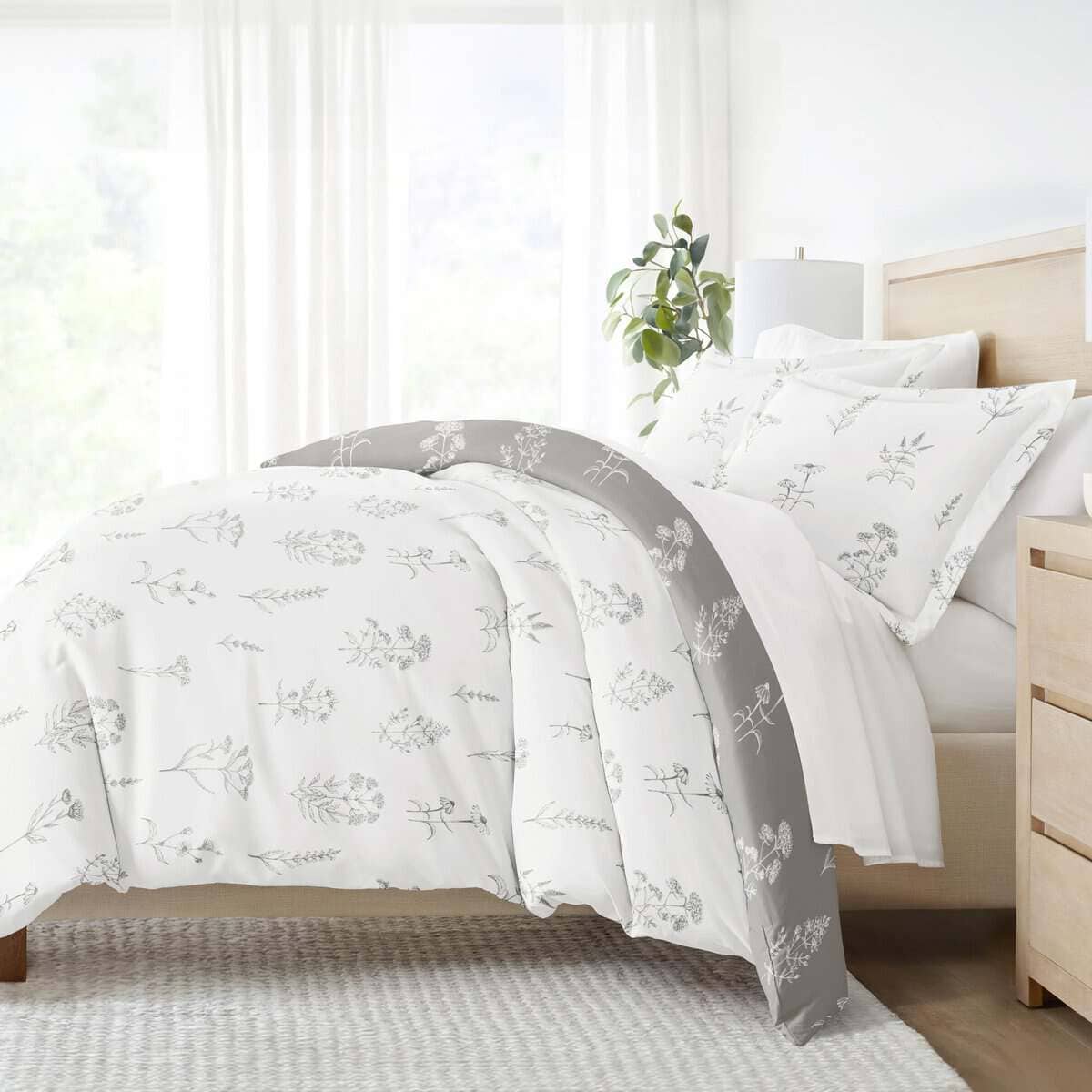 Funda de Edredón Queen Linen Market para Queen -