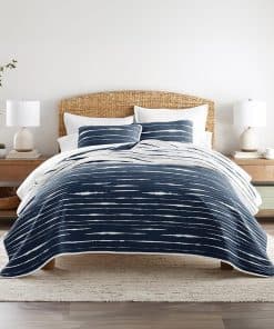 Edredones King Linen Market Horizon Navy