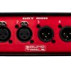 CAT Box FMX - 2 Hembra 2 Macho XLR Stage Box con Audio