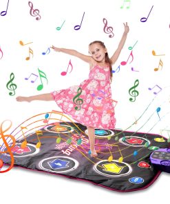 Tapete de Baile para Niños con Luces 6 Botones Inalámbrico