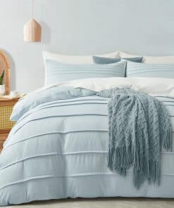 Funda de Edredón King Size Oli Anderson color Azul Aciano -