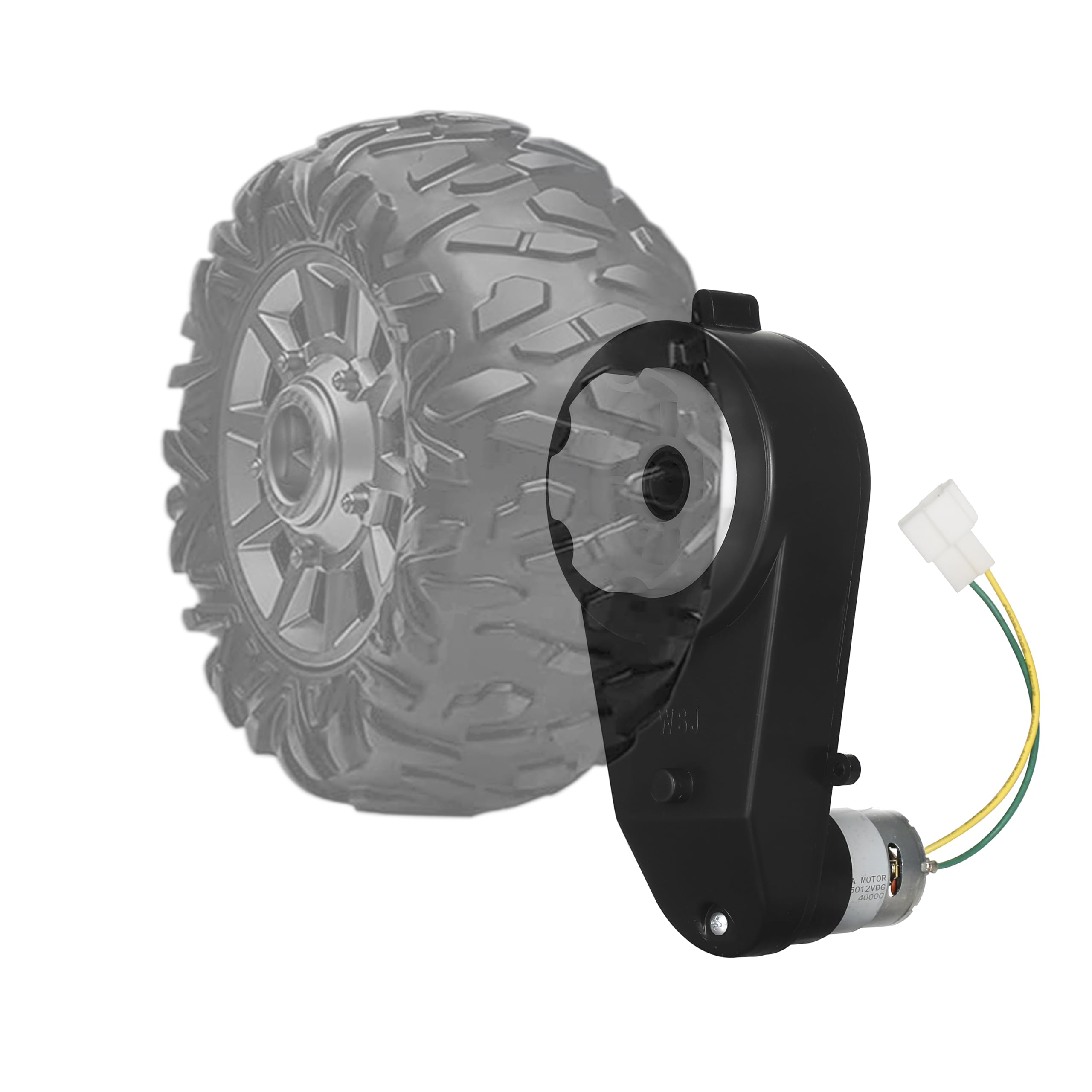 Caja de cambios para coche eléctrico para niños de 24V con - Imagen 6