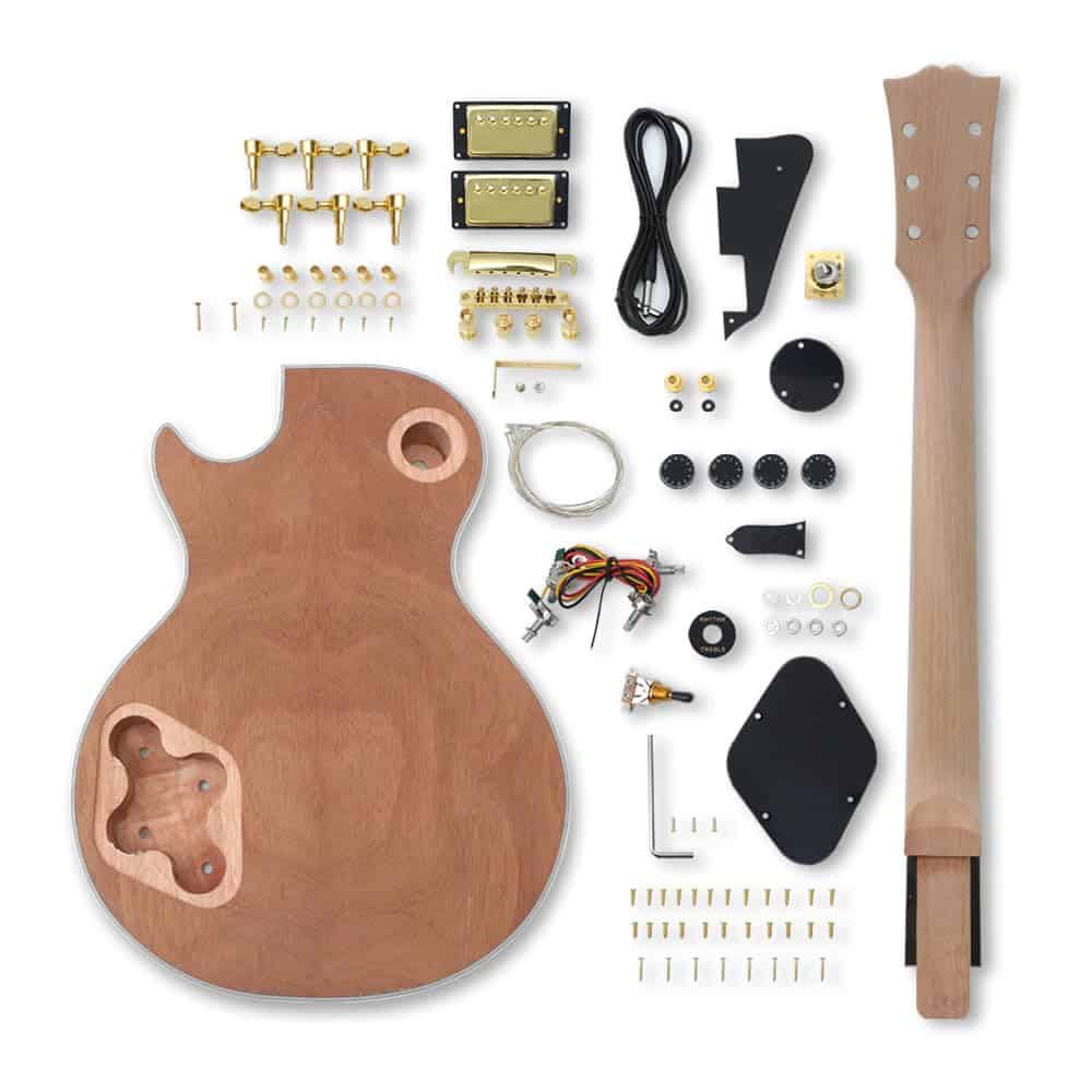 Kit de Guitarra Eléctrica DIY Vetimobato Diapasón de - Imagen 3