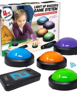 Sistema de Timbre de Juego Inalámbrico iluminado para 4