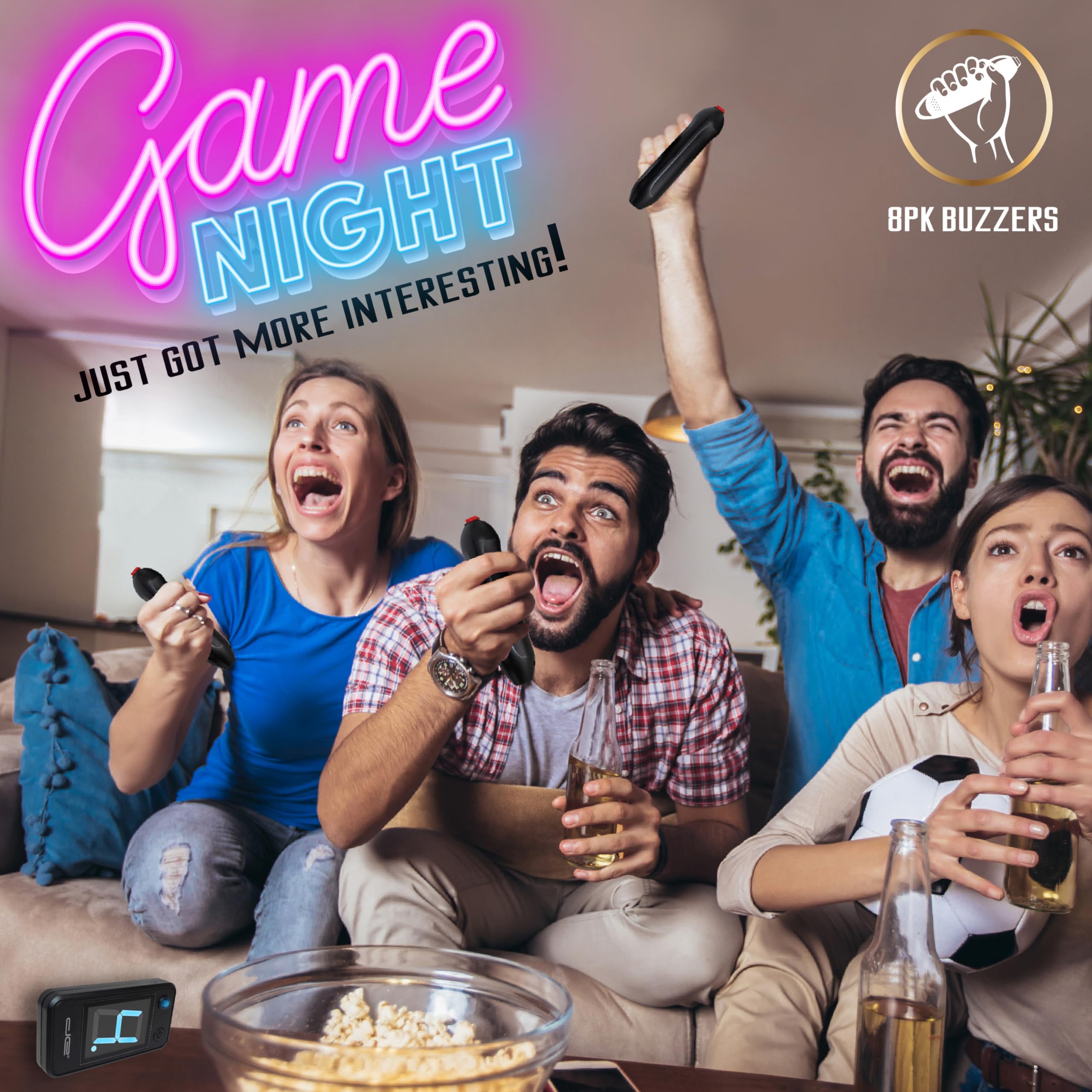 Sistema de zumbadores inalámbricos Digital Energy - La - Imagen 5