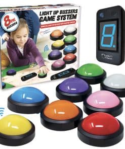 Sistema de Timbres Inalámbricos con Luces LED para 8