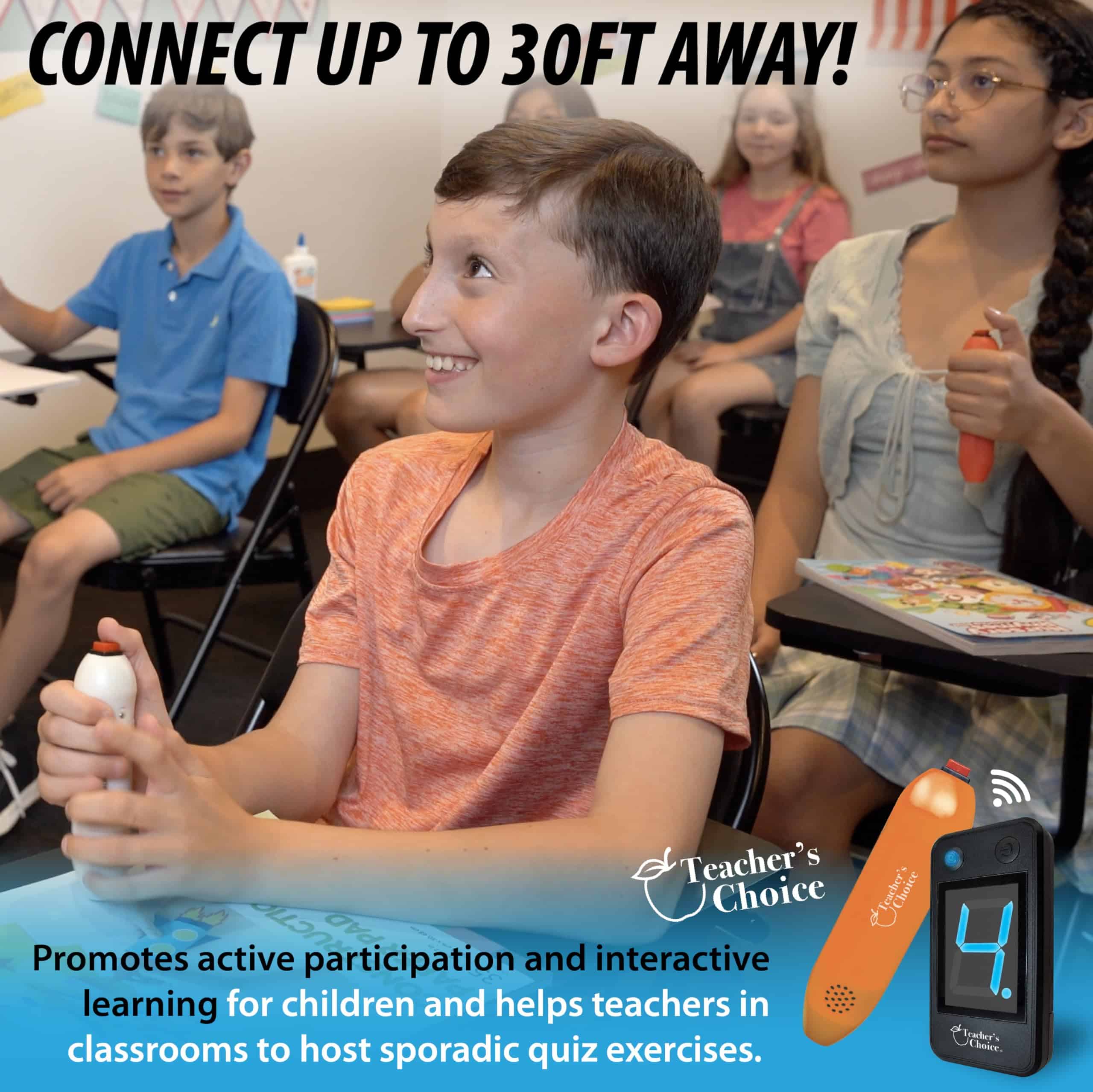 Sistema de Buzzer de Juego Inalámbrico de 4 Jugadores de - Imagen 5