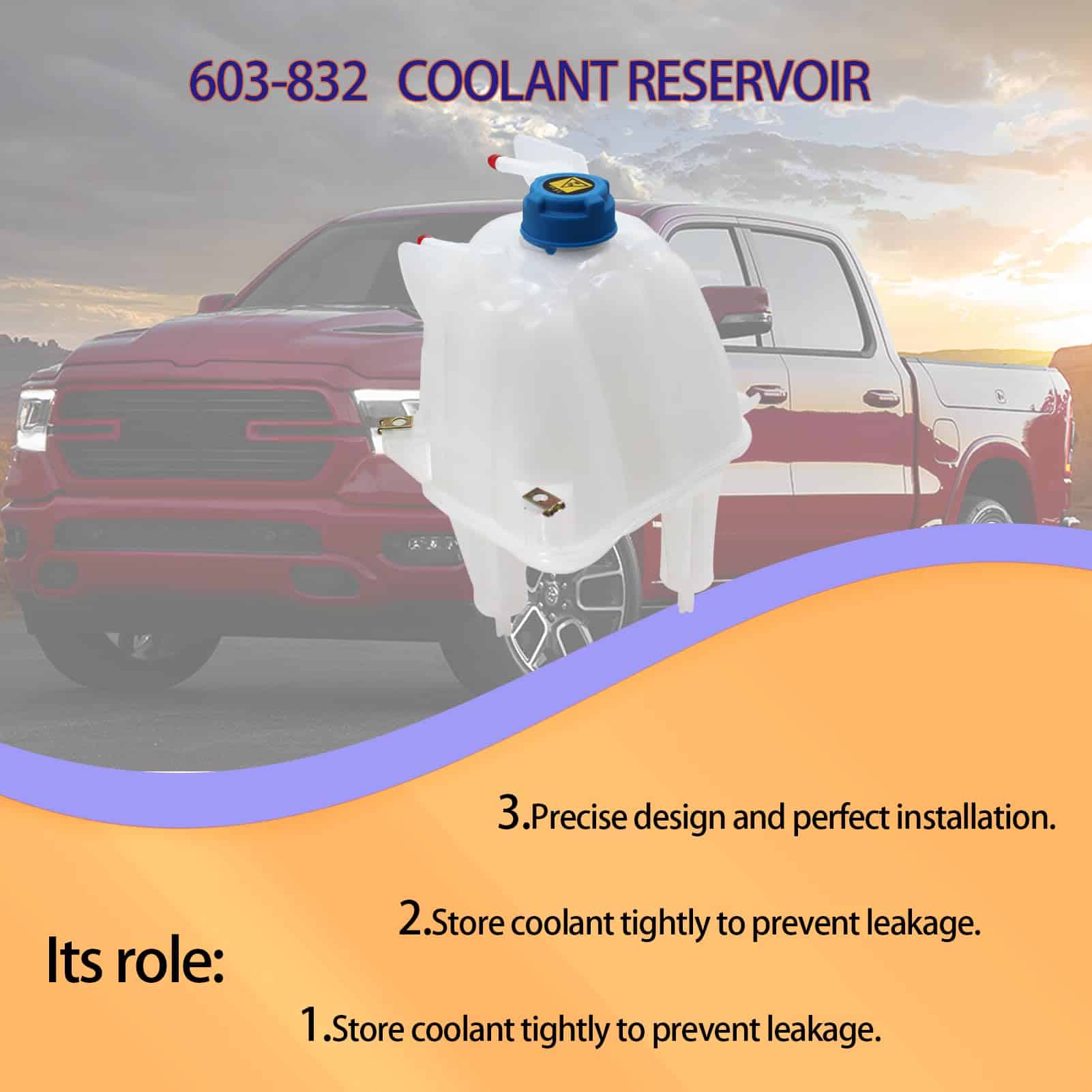 Depósito de refrigerante 603-832 actualizado para Ram - Imagen 7