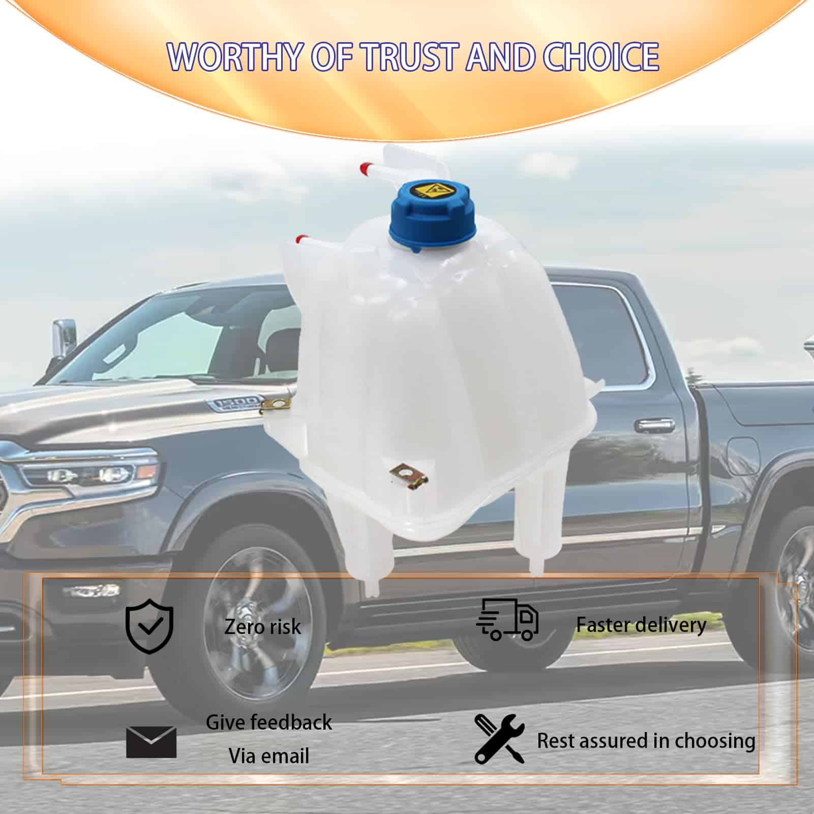 Depósito de refrigerante 603-832 actualizado para Ram - Imagen 8