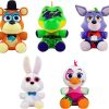 Conjunto de 5 Peluches FNAF ULTHOOL, Conejito, Oso, Pato,