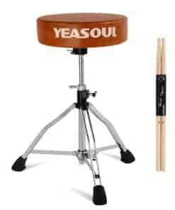 Silla de Batería Acolchada YEASOUL Taburete de Batería