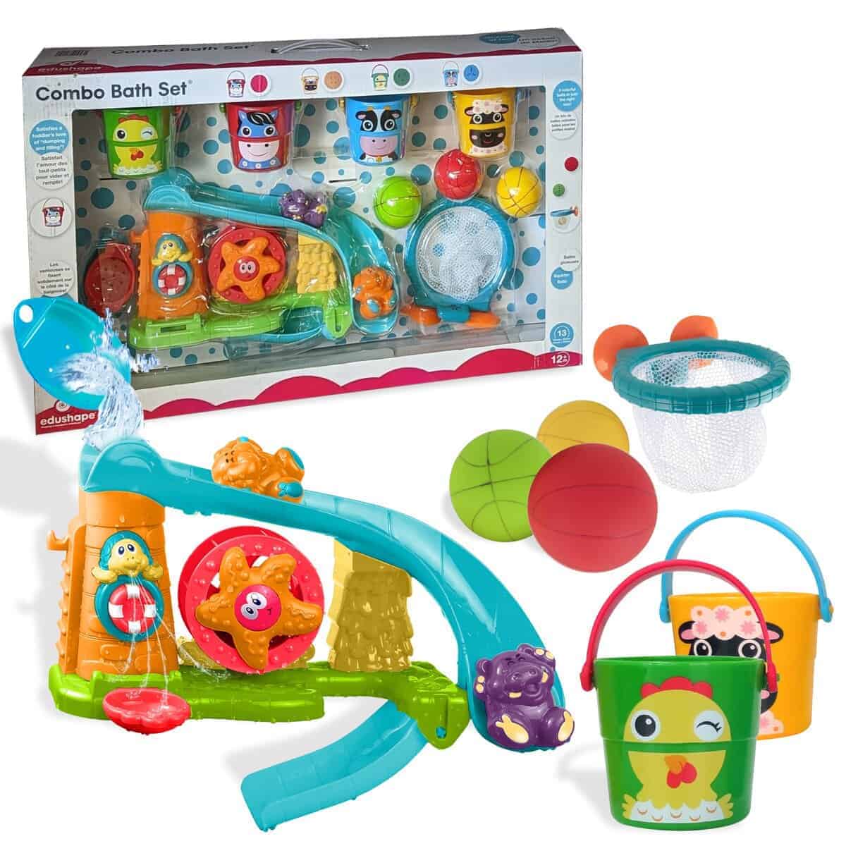 Set de Baño Combo Edushape para Niños - Set 3 en 1 para