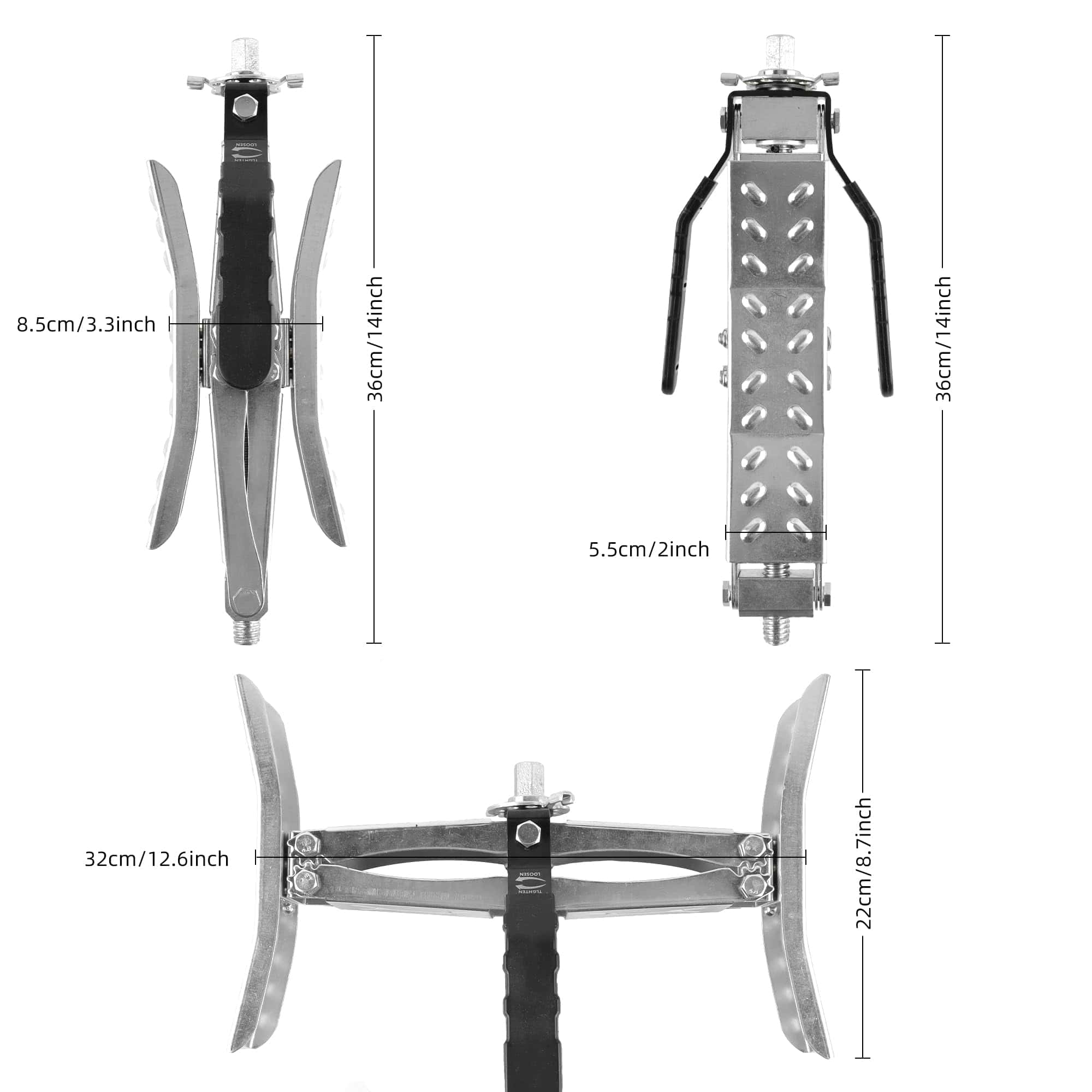 Inmovilizador de ruedas Nepturnbay Camper X-Chock para - Imagen 6