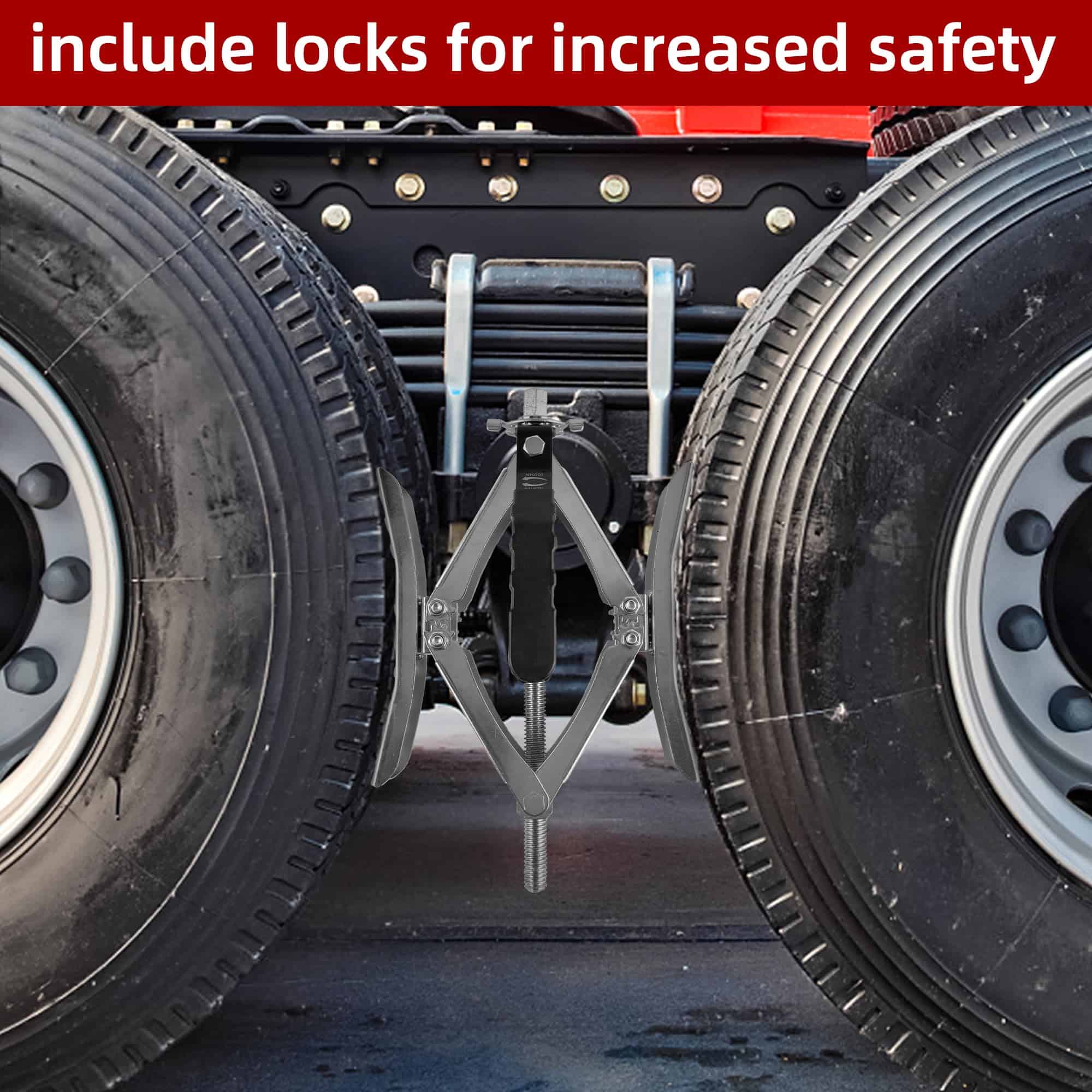 Inmovilizador de ruedas Nepturnbay Camper X-Chock para - Imagen 4