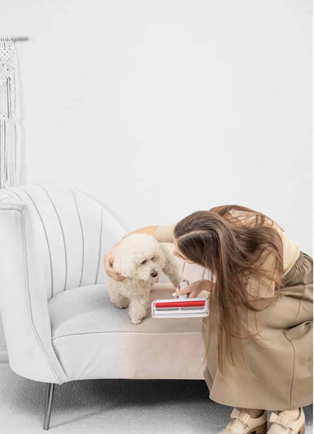 Rodillo removedor de pelo de mascotas y rodillo adhesivo - Imagen 9