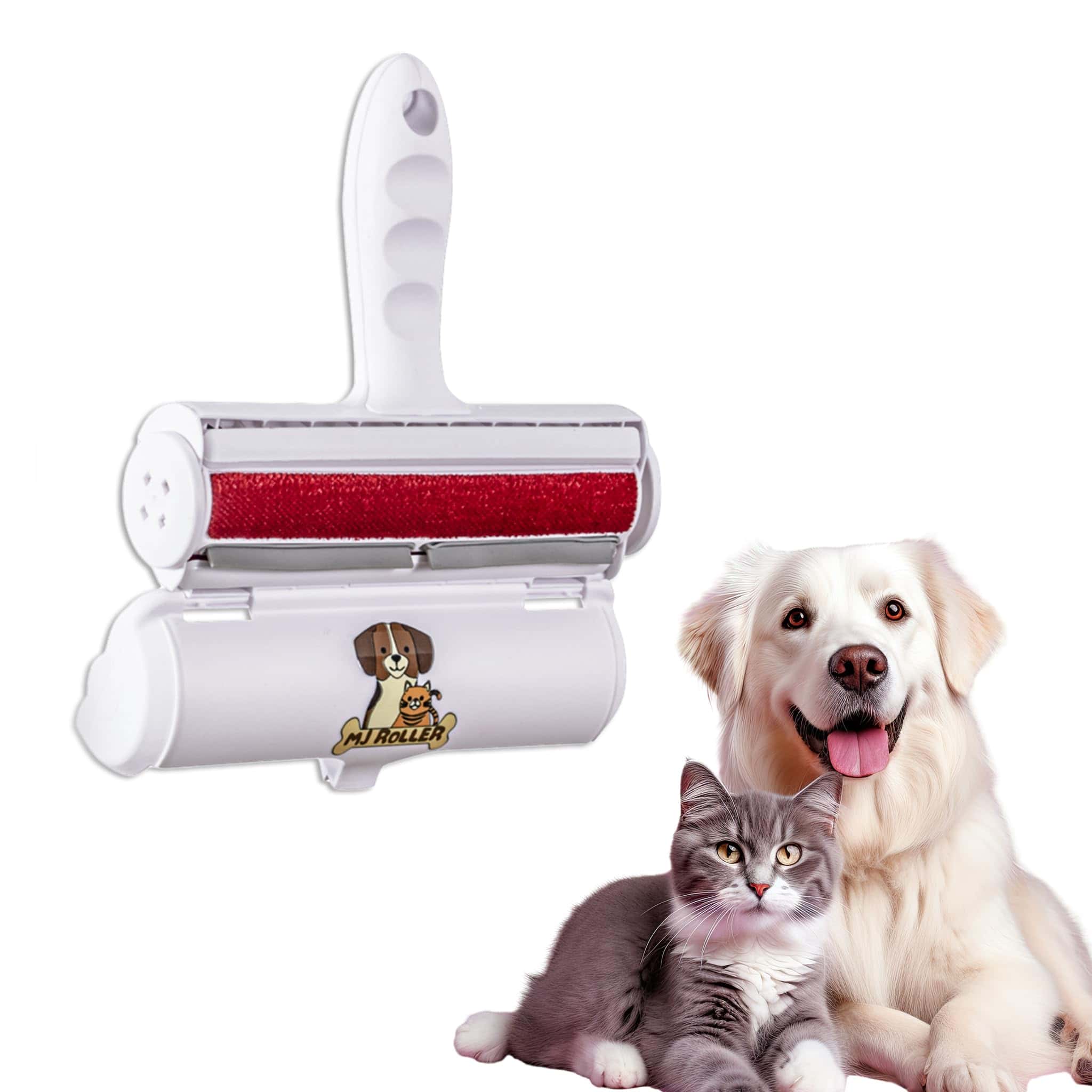Rodillo removedor de pelo de mascotas y rodillo adhesivo