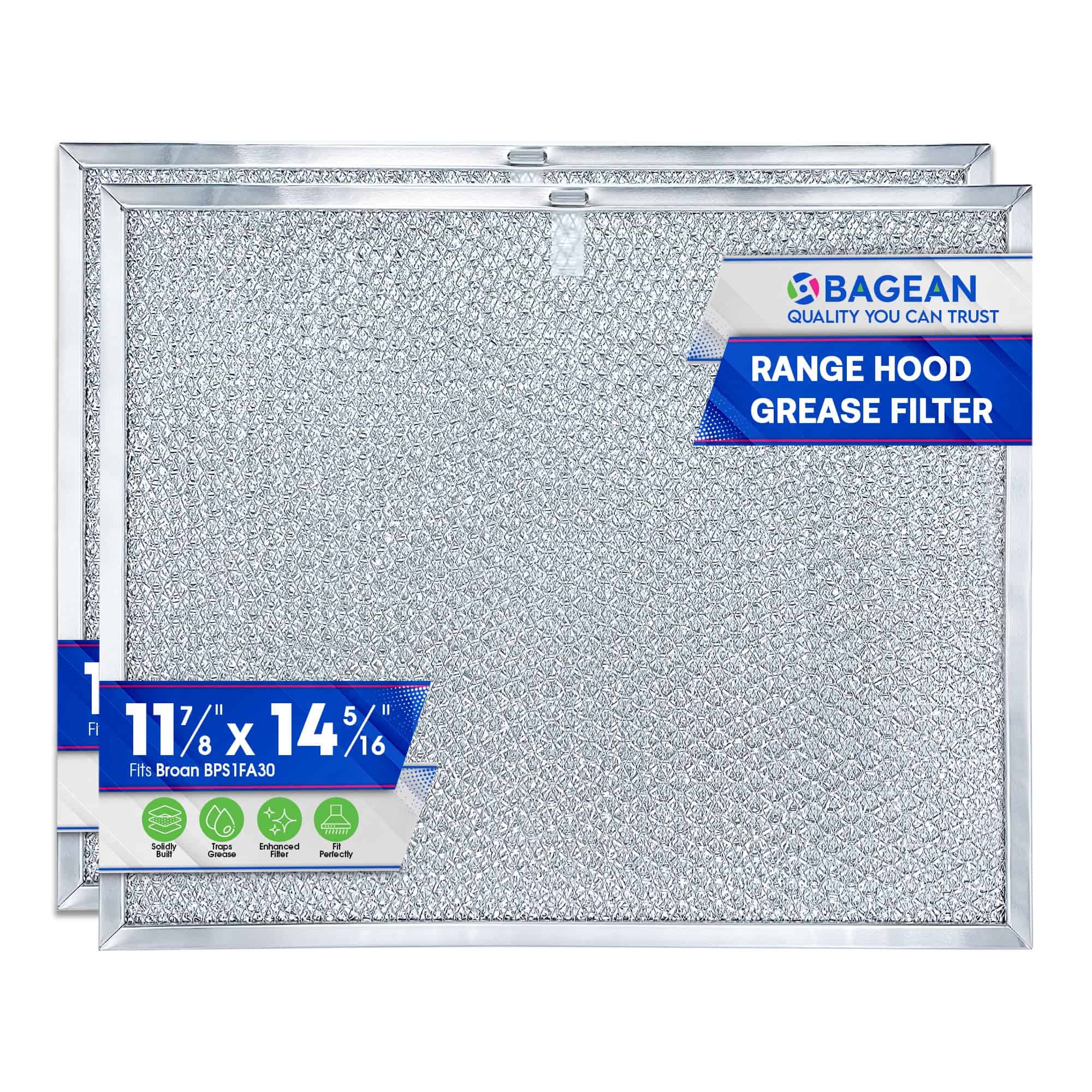 Filtro de Campana Extractora de Repuesto 14.3" x 11.8" para