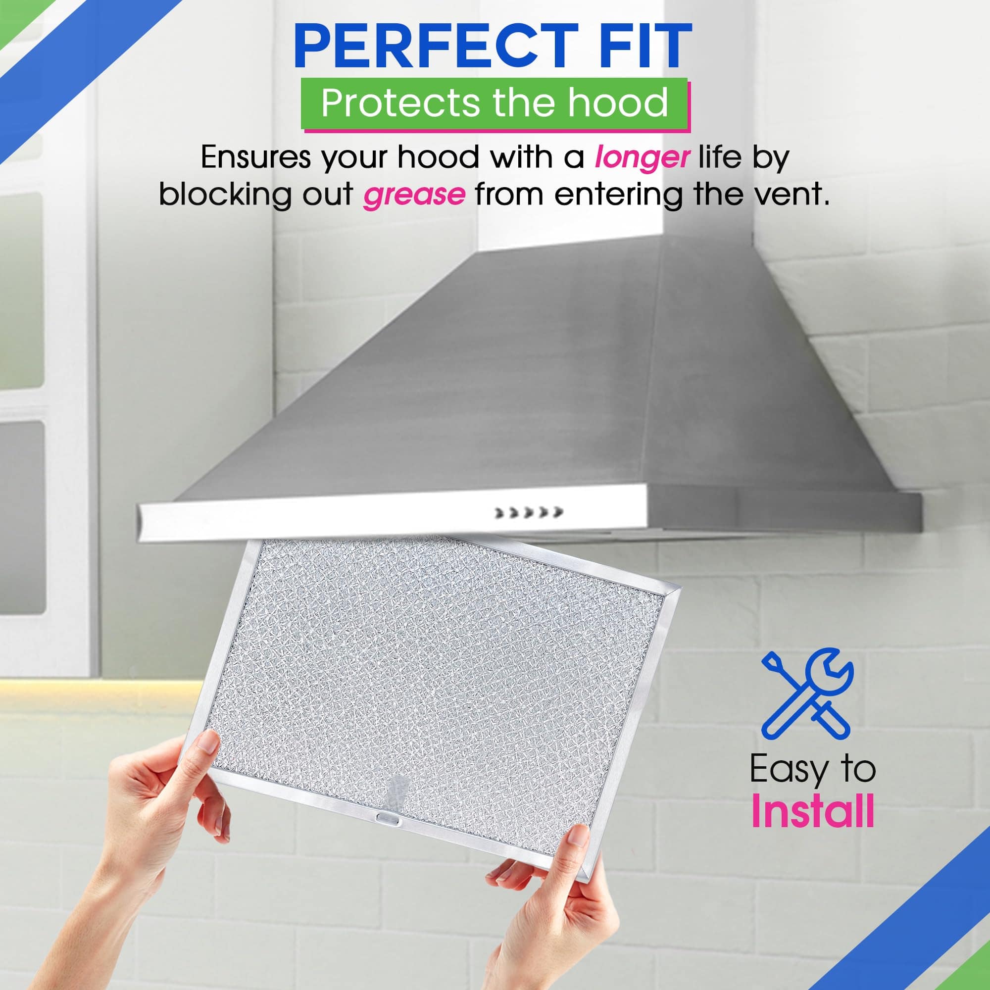 Filtro de Campana Extractora de Repuesto para 99010196 - Imagen 6