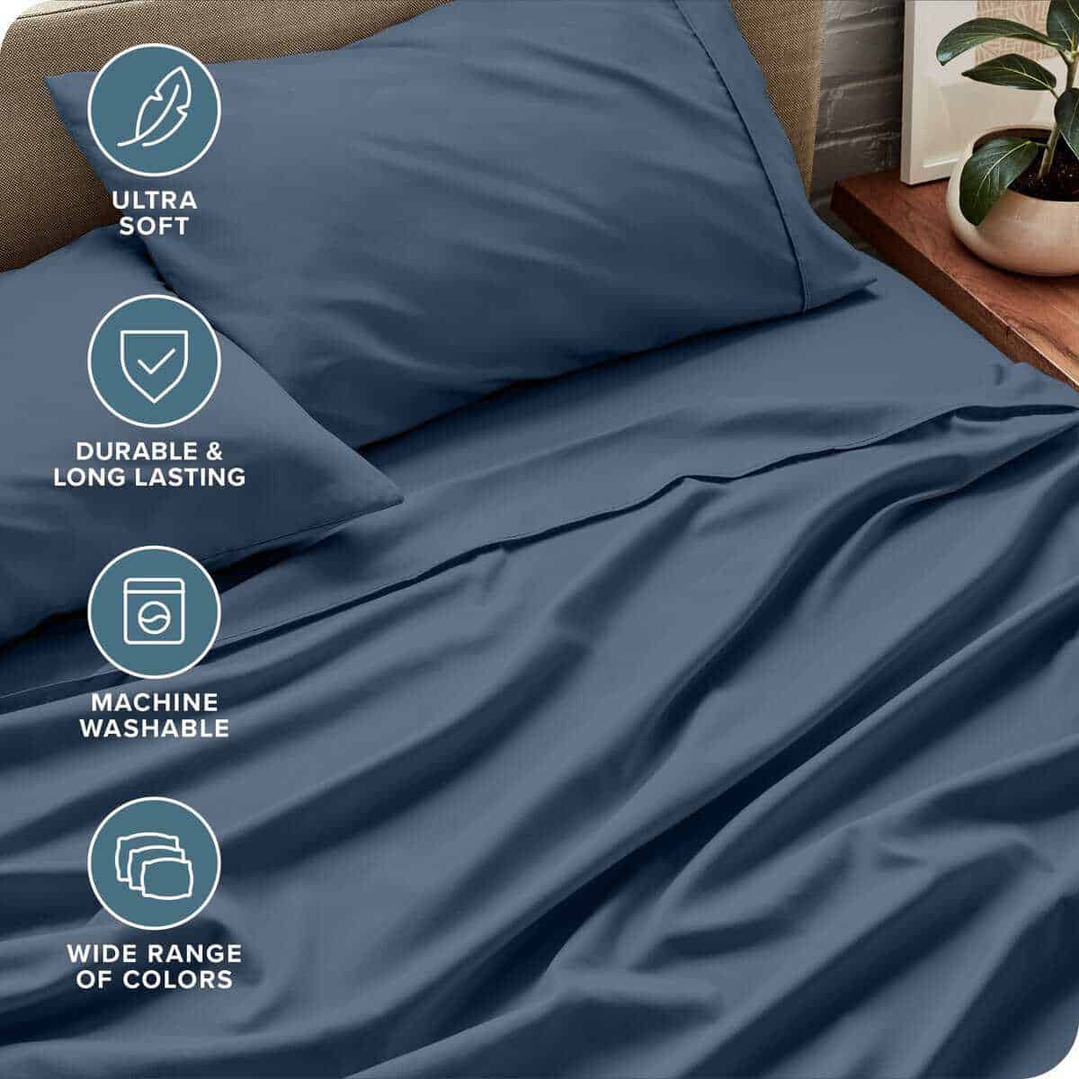 Juego de Sábanas Divididas Flex King de Bare Home - Sábanas - Imagen 6