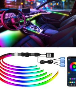 Luces Interiores de Coche de Acrílico Luces de Coche, AMKI