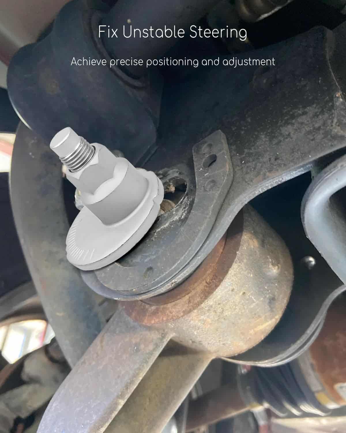 ULZOZN 4 Pcs Tornillos Ajuste de Cámber para Toyota Tacoma - Imagen 4